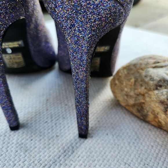 Jeffrey campbell glitter pointy stiletto heels - Picture 5 of 7